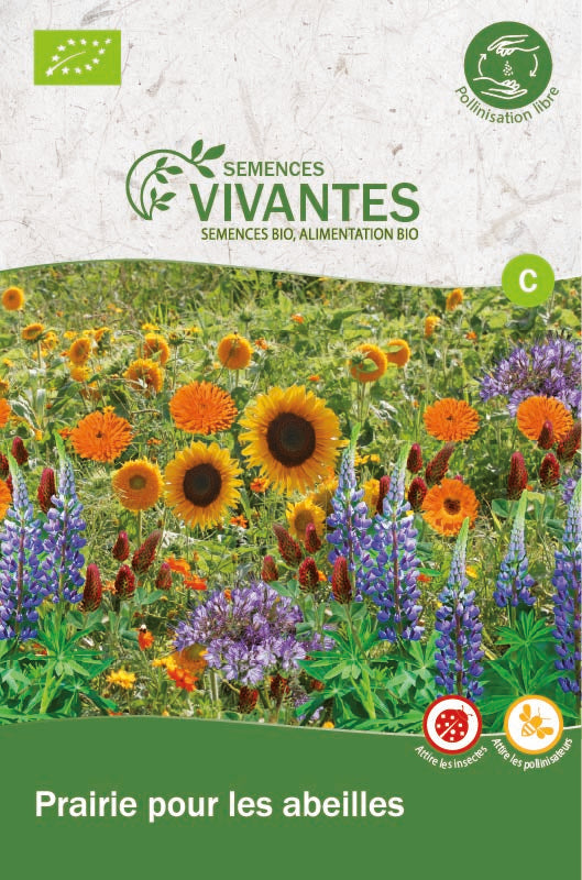 Semences Vivantes -- Prairie pour les abeilles Bio