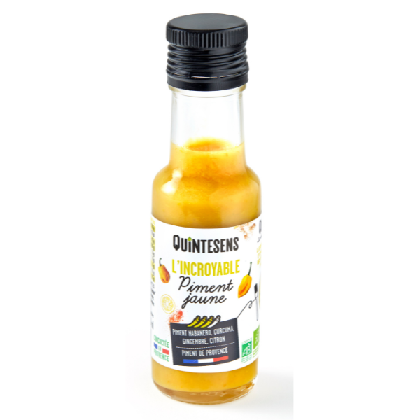 Quintesens -- L’incroyable piment jaune bio - 110 ml