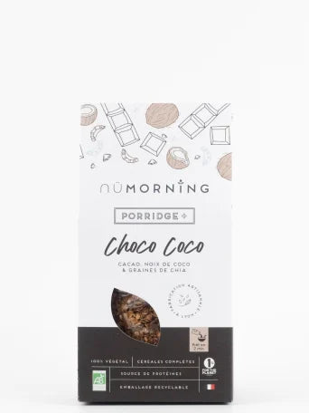 Nümorning -- Porridge choco coco bio - boîte 300 g